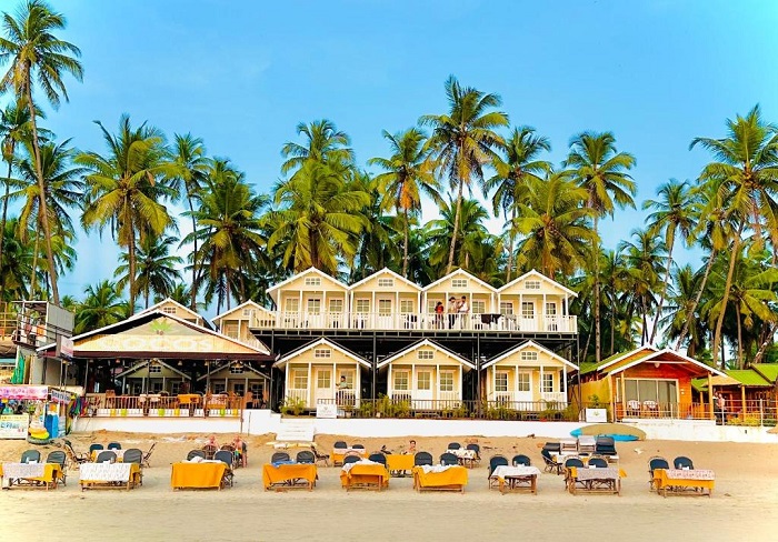 khách sạn bãi biển Palolem Ấn Độ