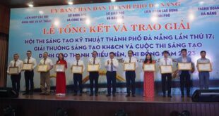 Đà Nẵng đạt 2 Giải thưởng sáng tạo khoa học và công nghệ năm 2023
