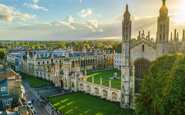 Thành phố Cambridge: Điểm du lịch Anh HOT nhất hiện nay
